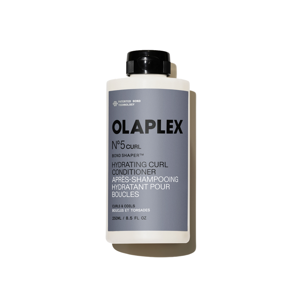 Olaplex N°.5CURL Bond Shaper Hydrating Curl Conditioner flacone da 250 ml su uno sfondo bianco semplice. - main view