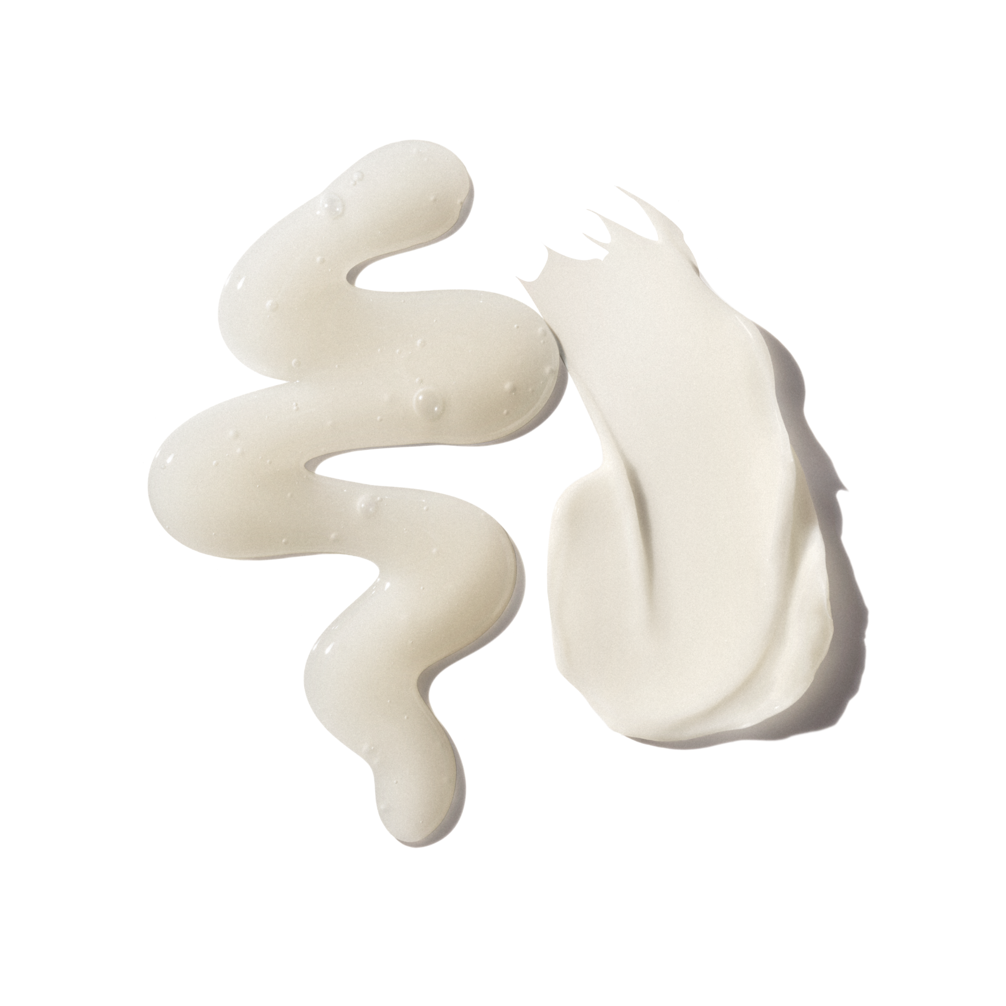 hover

Due campioni distinti di prodotti per capelli OLAPLEX su uno sfondo trasparente: a sinistra, una striscia traslucida e spumeggiante simile a un gel di Nº.4CURL Shampoo; a destra, una noce densa e opaca di Nº.5CURL Conditioner dalla consistenza cremosa e con evidenti striature.